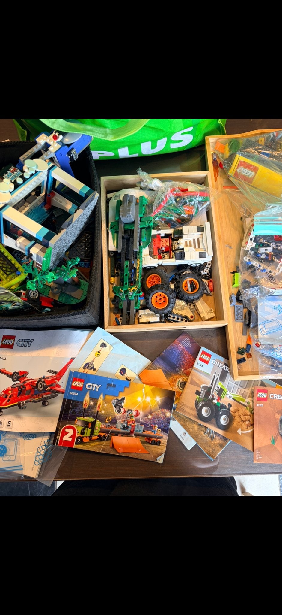 Foto 4 van Grote verzameling LEGO sets met instructieboekjes
