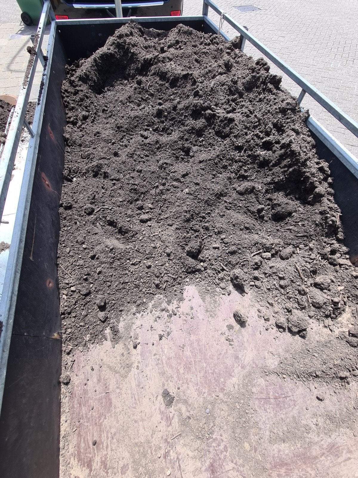 Zwarte bemesten grond, Ophalen of Verzenden, Tuinaarde