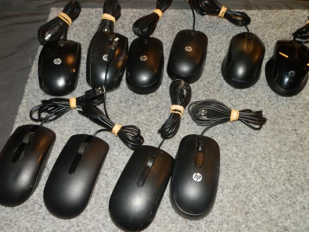 Muizen HP Lenova usb poort, Computers en Software, Muizen, Zo goed als nieuw, Muis, Bedraad, Ophalen of Verzenden