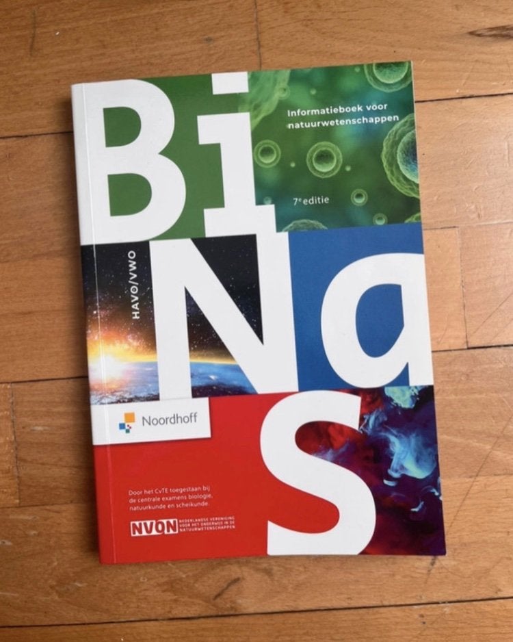 BINAS 7e editie HAVO/VWO - Natuurwetenschappen, Boeken, Ophalen, Natuurkunde, Noordhoff, HAVO