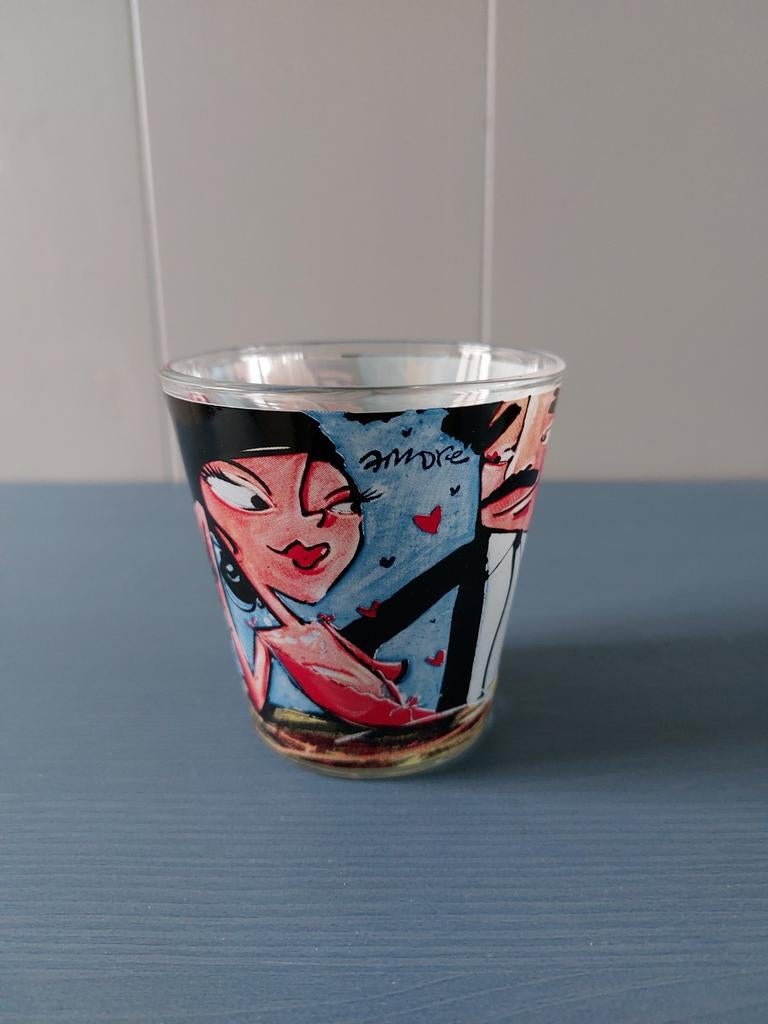 Cinzano glas Selwyn Senatori 2007 Limited Edition zgan, Huis en Inrichting, Keuken | Servies, Glas of Glazen, Ophalen of Verzenden