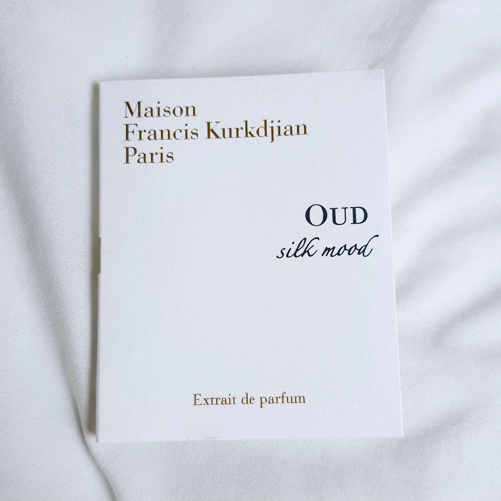 NU €5 ‼️ Maison Francis Kurkdjian Oud Silk Mood parfum, Ophalen of Verzenden