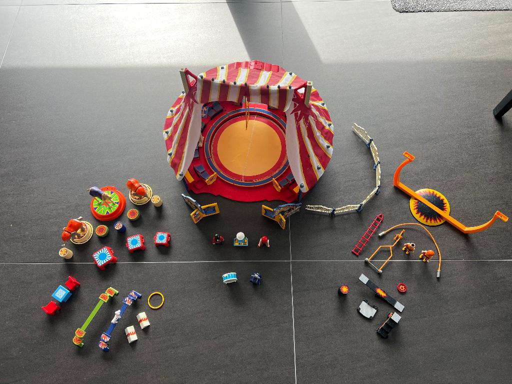 Playmobil 4230 Circus met veel accessoires, Ophalen, Zo goed als nieuw, Los playmobil