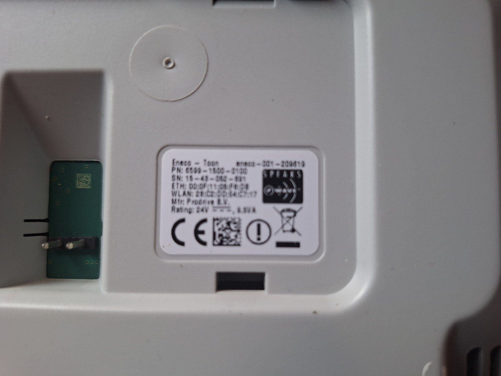 Enenco Toon slimme thermostaat met CV-ketel module, Ophalen of Verzenden, Slimme thermostaat, Gebruikt