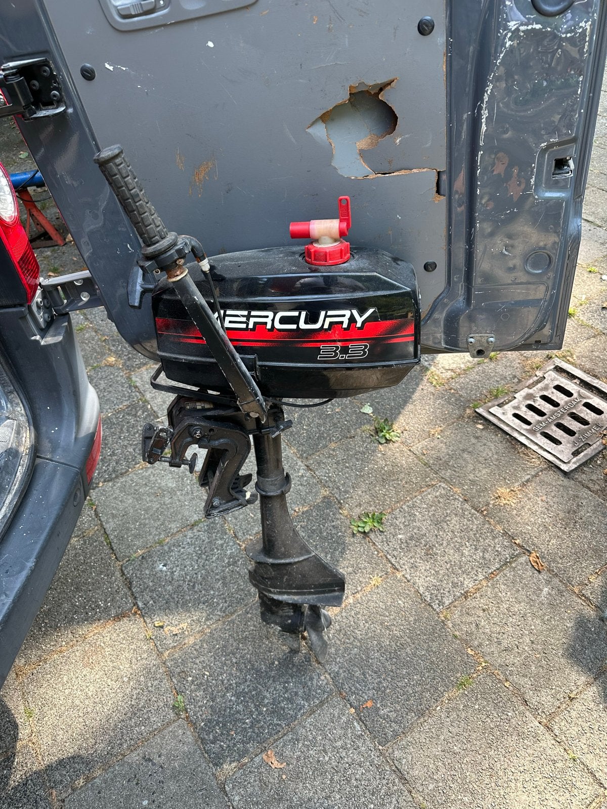 Mercury 3.3 PK Buitenboordmotor - Gebruikt, Watersport en Boten, Ophalen, Gebruikt, Minder dan 5 pk, Buitenboordmotor