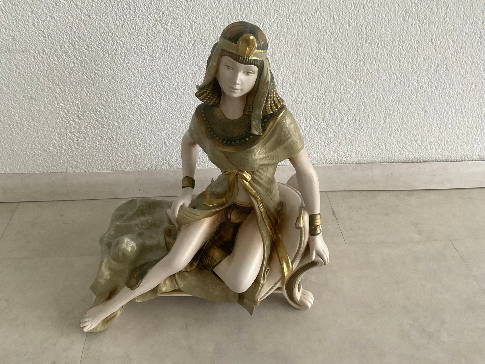 Grieks Beeld van Steen - Cleopatra Stijl, Ophalen, 20 - 50 cm, Steen of Keramiek, Beeld