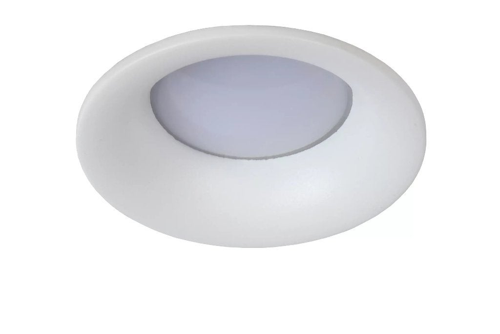 LED Inbouwspot Armatuur IP44 - ZIVA Wit, Kunststof, GU10, Nieuw, Ophalen of Verzenden