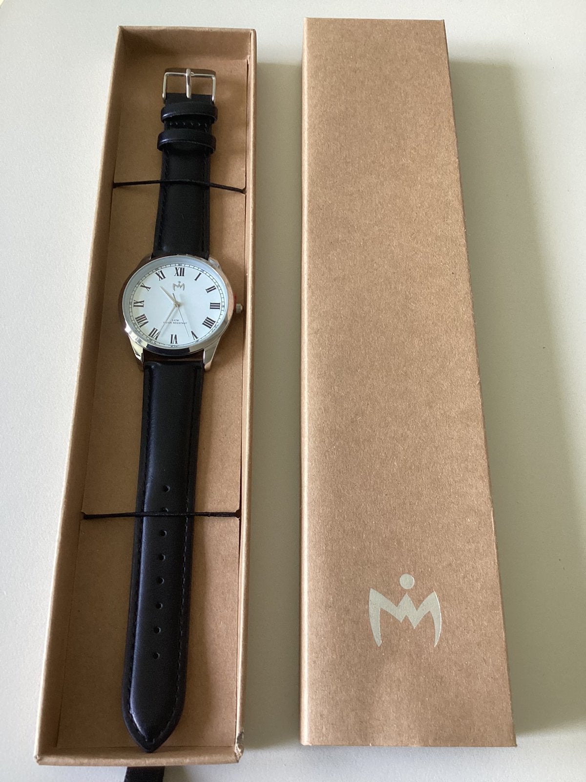 Heren horloge Crown Watch Aspen nieuw., Ophalen of Verzenden, Nieuw, Leer, Overige merken
