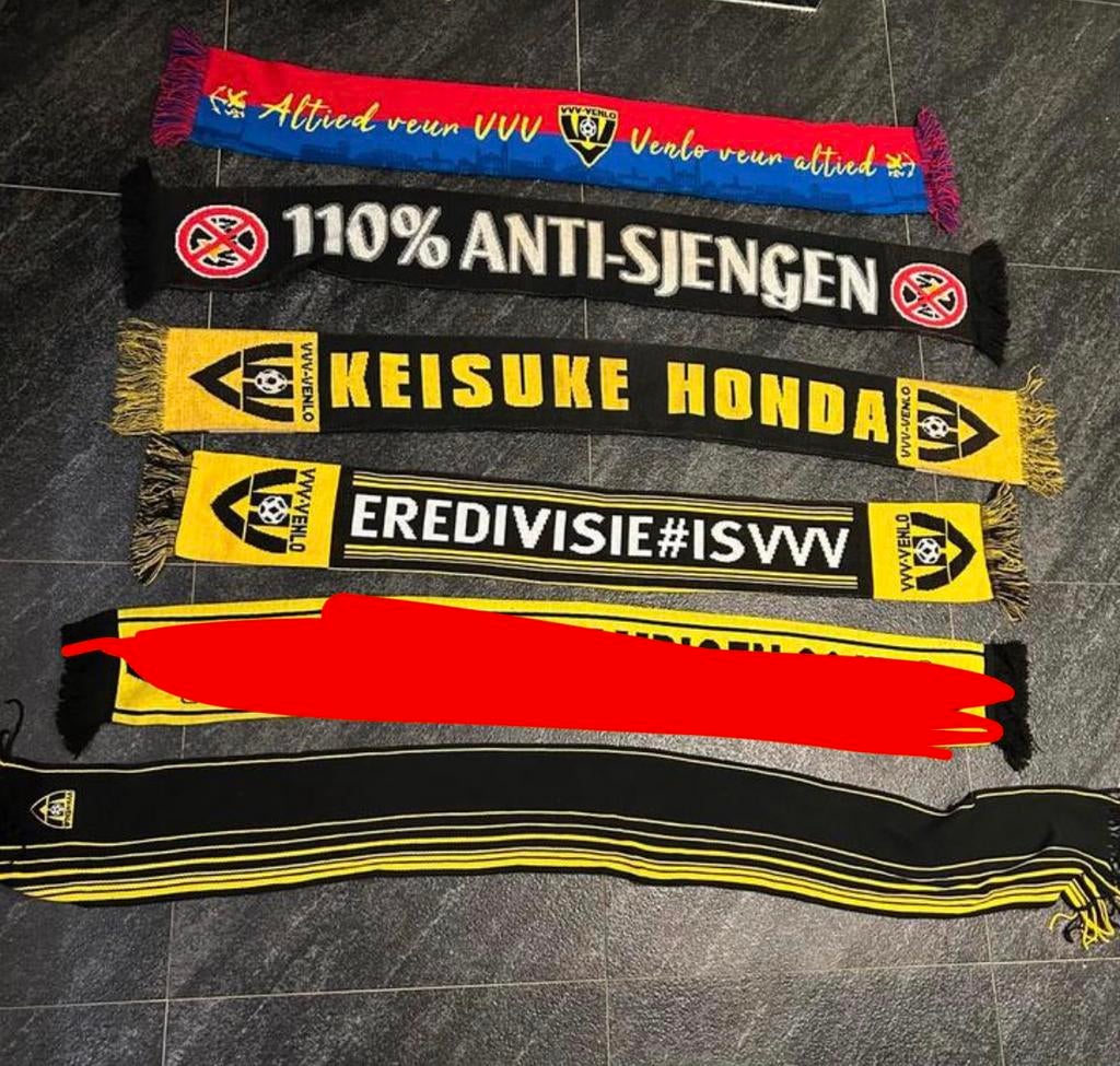 VVV Venlo Sjaals - Diverse modellen, Sport en Fitness, Maat XL, Ophalen of Verzenden, Gebruikt, Clubaccessoires