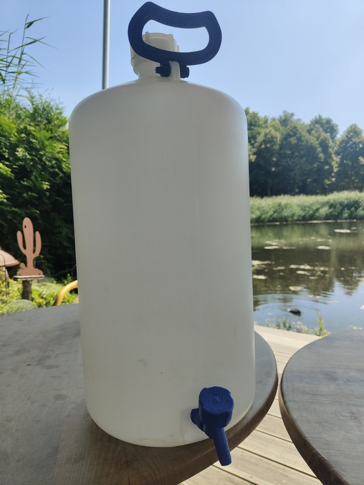 Grote water - limonade tank 25 liter camping - kinderkamp, Caravans en Kamperen, Camper-accessoires, Ophalen