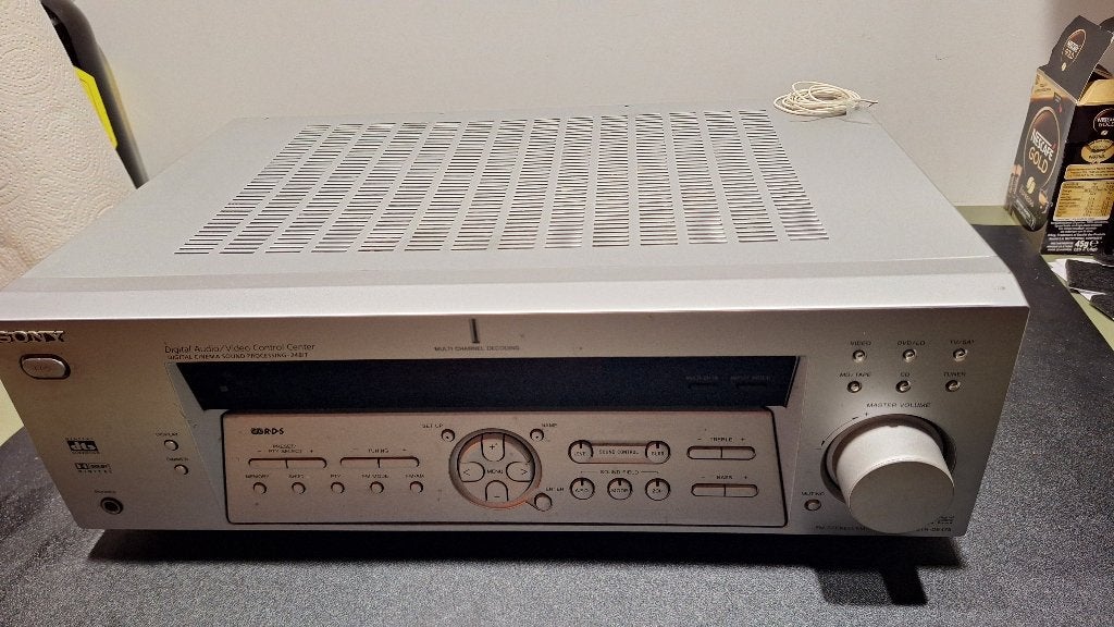 Sony STR DE475 versterker, Ophalen, Gebruikt, 60 tot 120 watt, Sony
