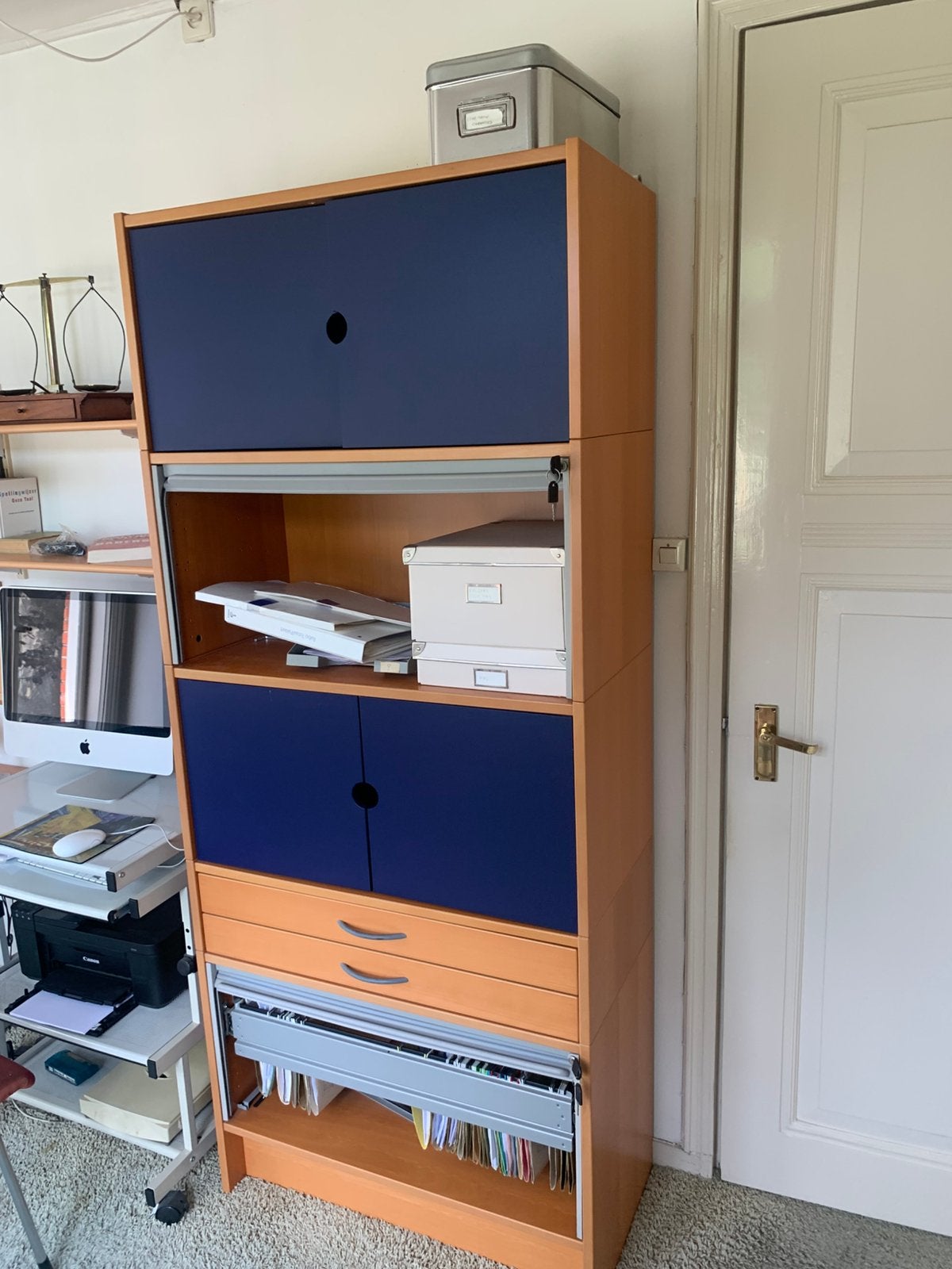 Ikea archief kast gratis, Ophalen, Gebruikt, 50 tot 100 cm, 150 tot 200 cm