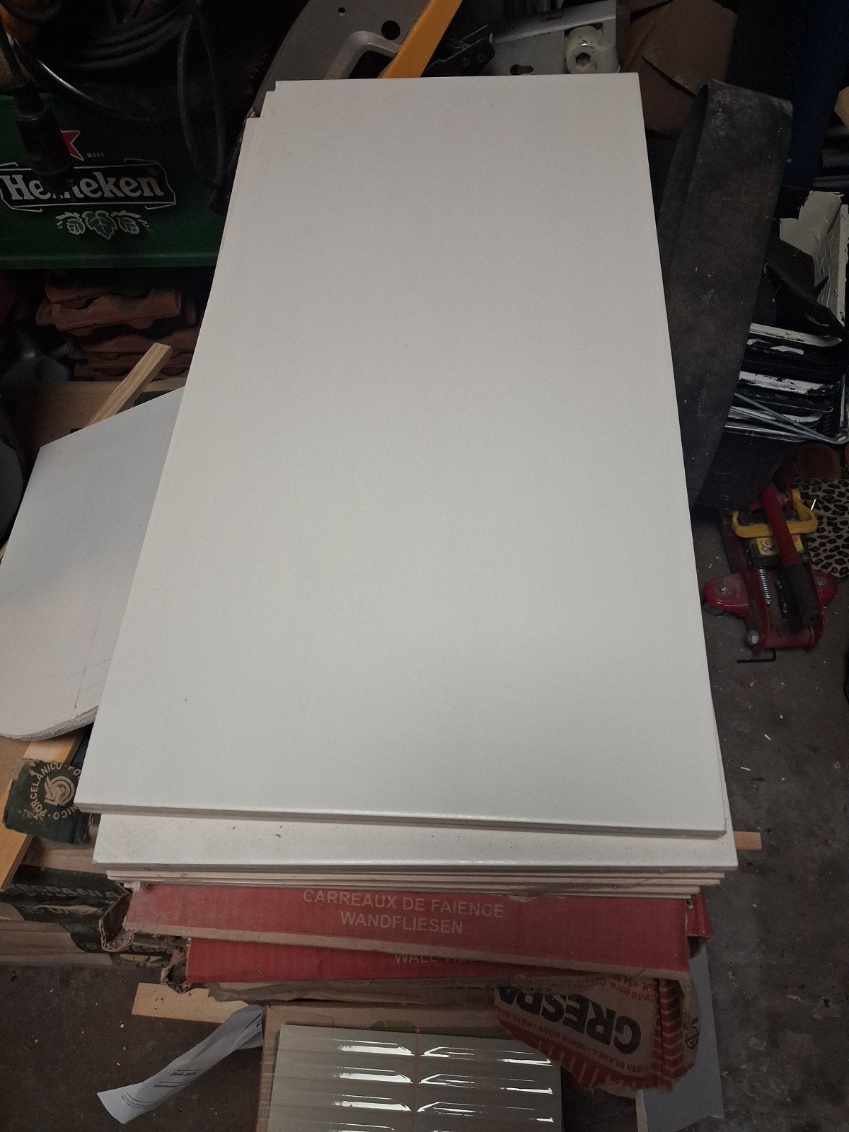 Witte wandtegels - Grespania Ceramica, Ophalen, 60 cm of meer, Nieuw, 10 m² of meer