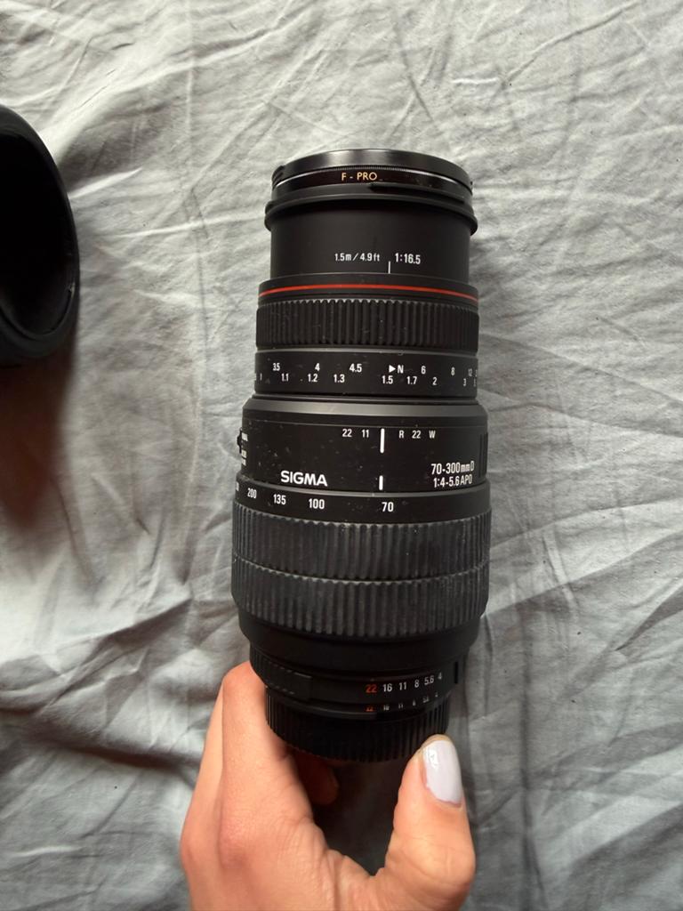 Sigma 70-300mm f/4-5.6 APO DG Macro Telelens, Audio, Tv en Foto, Fotografie | Lenzen en Objectieven, Ophalen of Verzenden, Zo goed als nieuw
