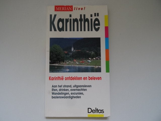 Karinthie ; merian live reisgids, Boeken, Europa, Ophalen of Verzenden, Reisgids of -boek, Gelezen