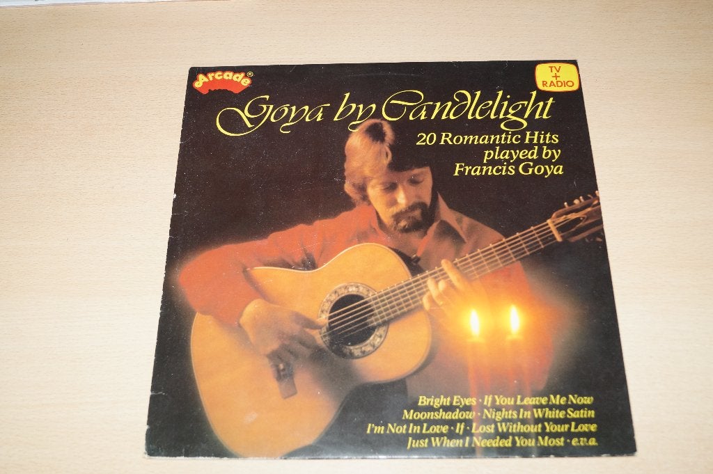 LP Francis Goya - Goya by Candlelight - krasvrij 1701, Ophalen, LP, Pop, Zo goed als nieuw