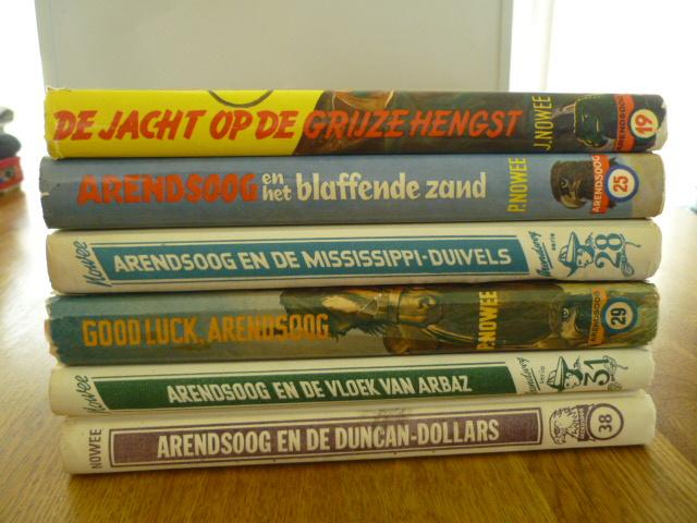 6x Arendsoog - P. Nowee, Ophalen of Verzenden, Gelezen, P. Nowee