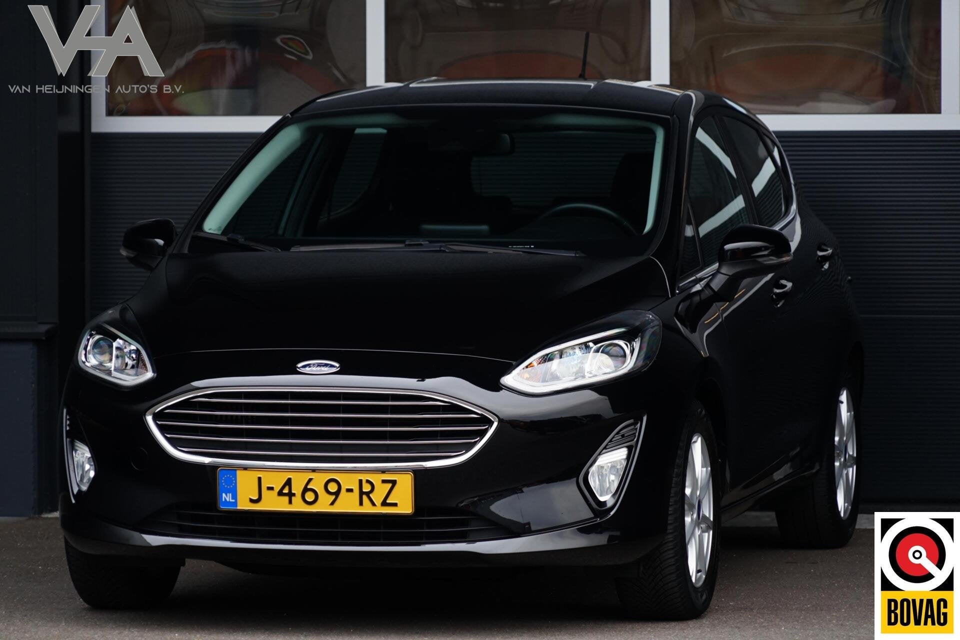Ford Fiesta 1.0 EcoBoost Titanium, trekhaak, CarPlay, cruise, Auto's, Voorwielaandrijving, Dealer onderhouden, Gebruikt, Euro 6