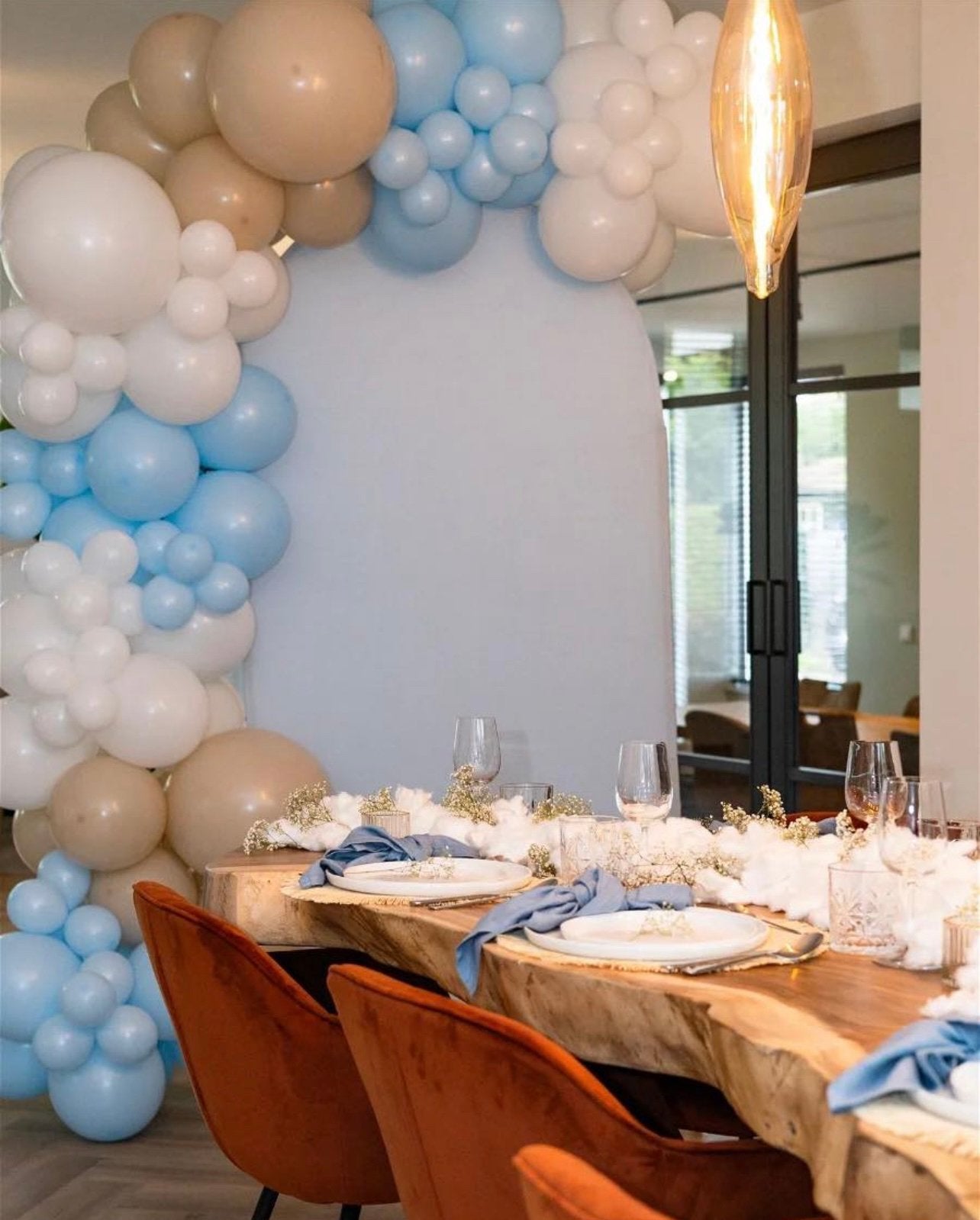 Halve ballonnenboog verjaardag, babyshower, genderreveal, Hobby en Vrije tijd, Ophalen, Zo goed als nieuw