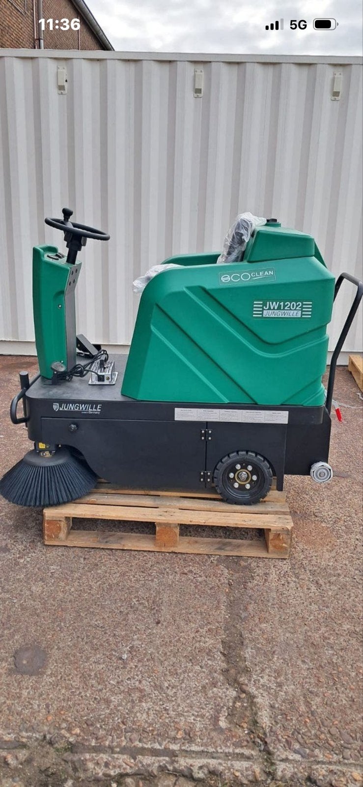 Tk elektrische veegmachine, Ophalen of Verzenden, Nieuw