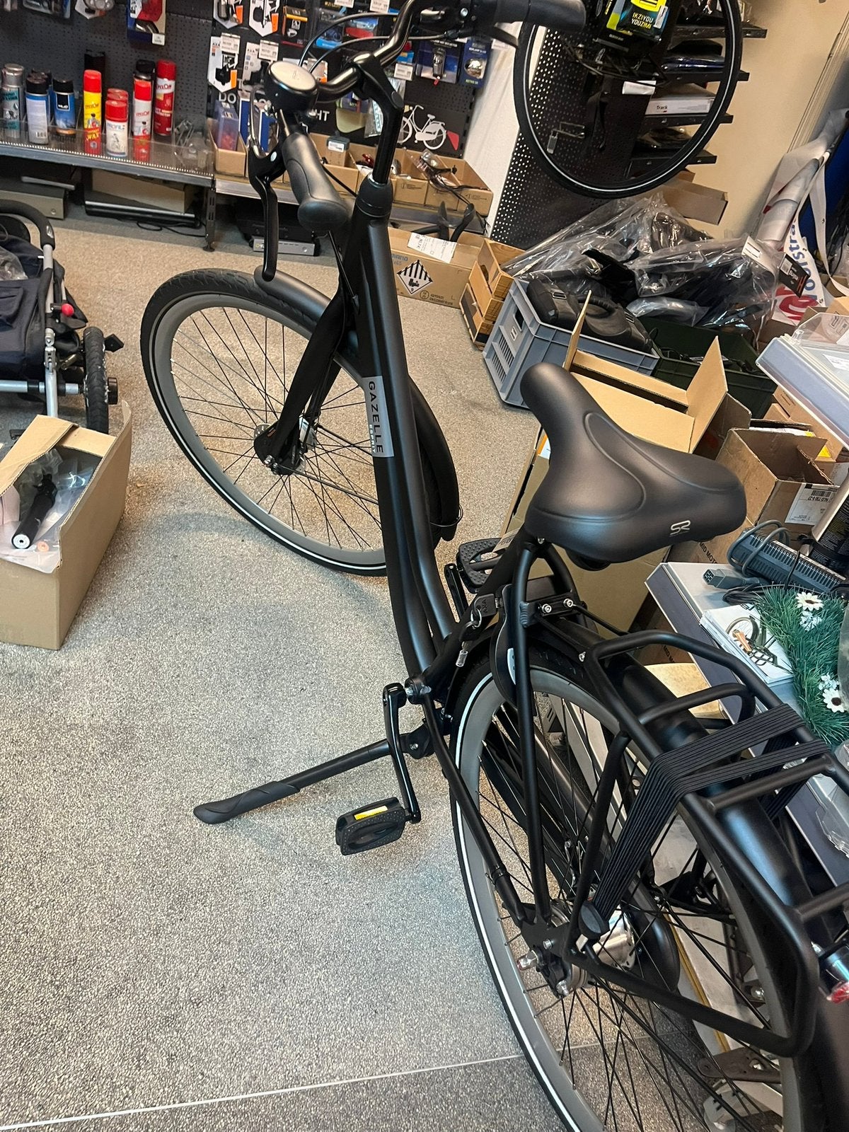 Fiets, Ophalen, Nieuw, Gazelle