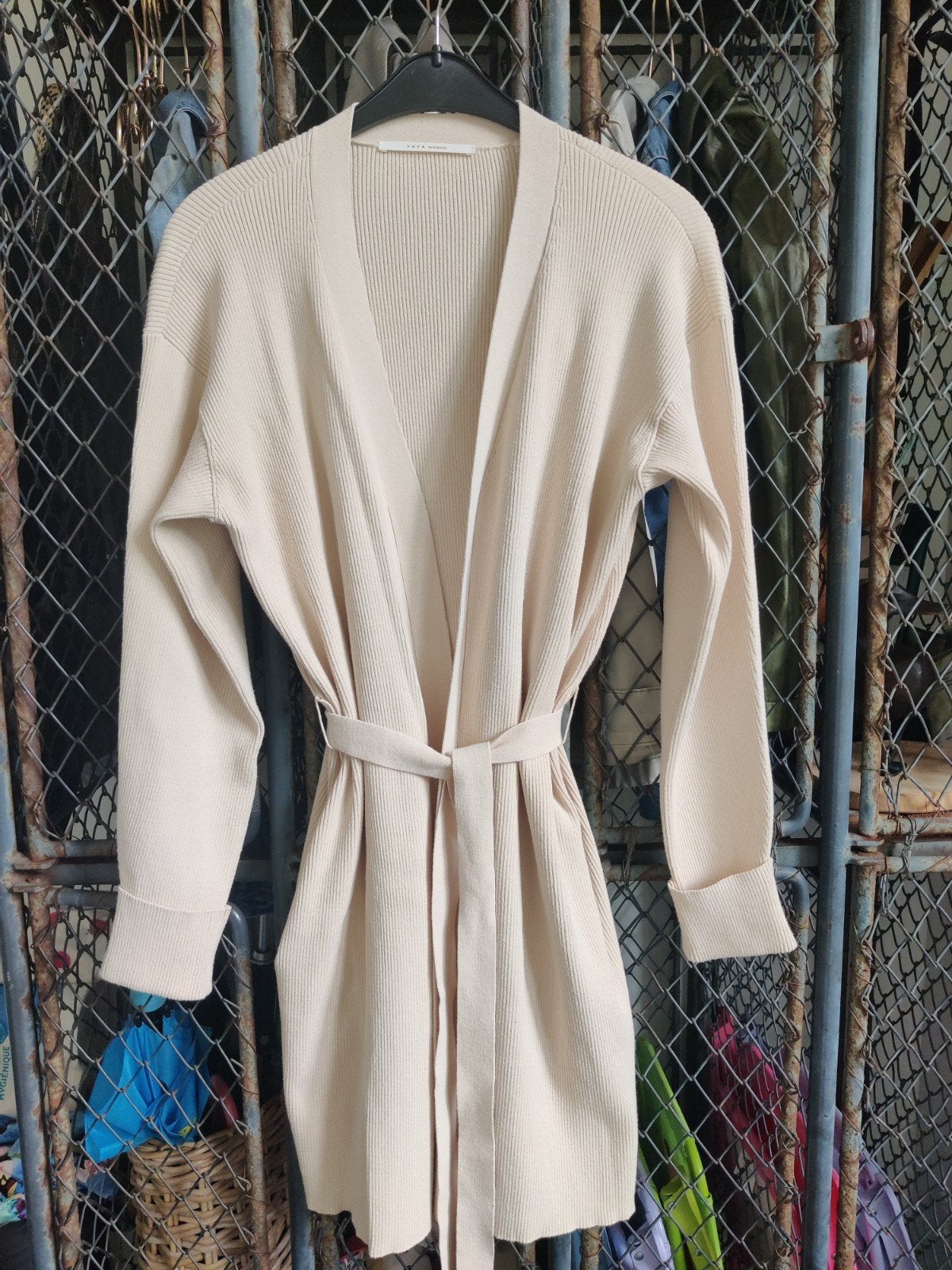 YaYa vest 36/38, Kleding | Dames, Beige, Ophalen of Verzenden, Zo goed als nieuw, Yaya