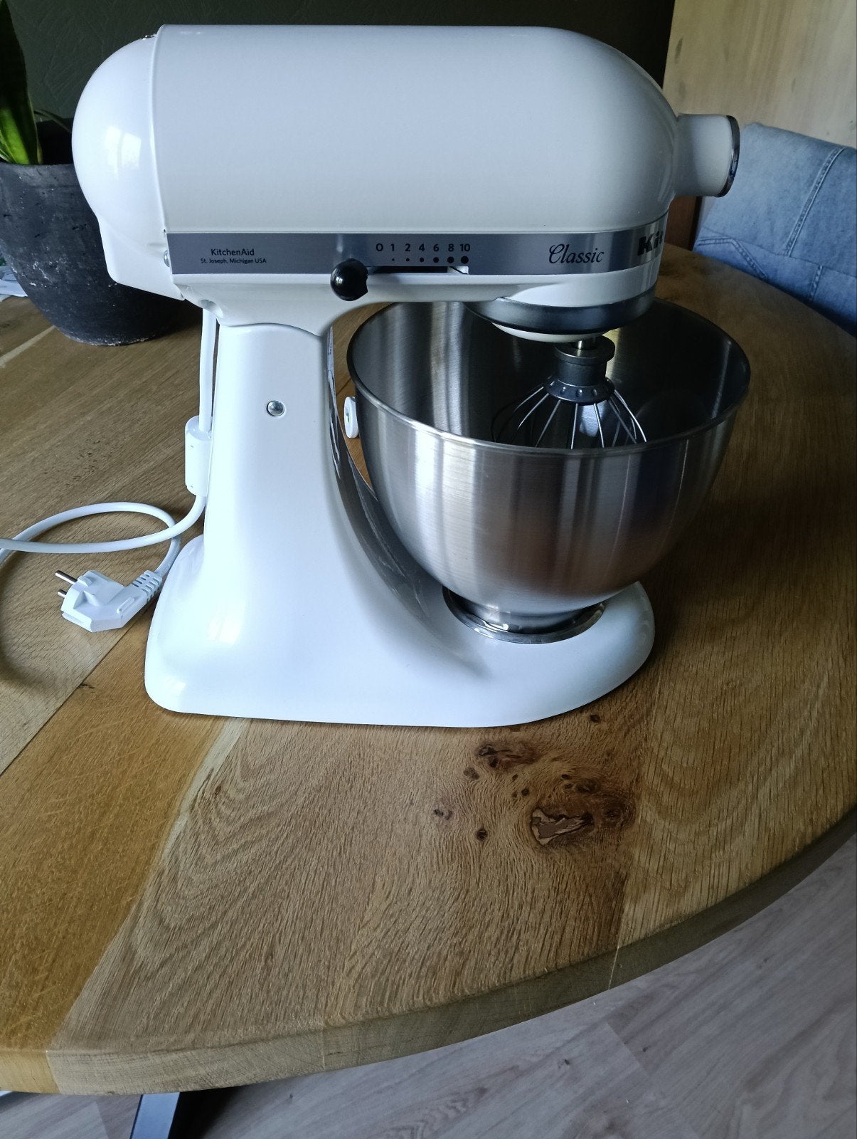 KitchenAid Classic Keukenmixer - Zo goed als nieuw, Witgoed en Apparatuur, 4 liter of meer, Ophalen, Zo goed als nieuw, 3 snelheden of meer