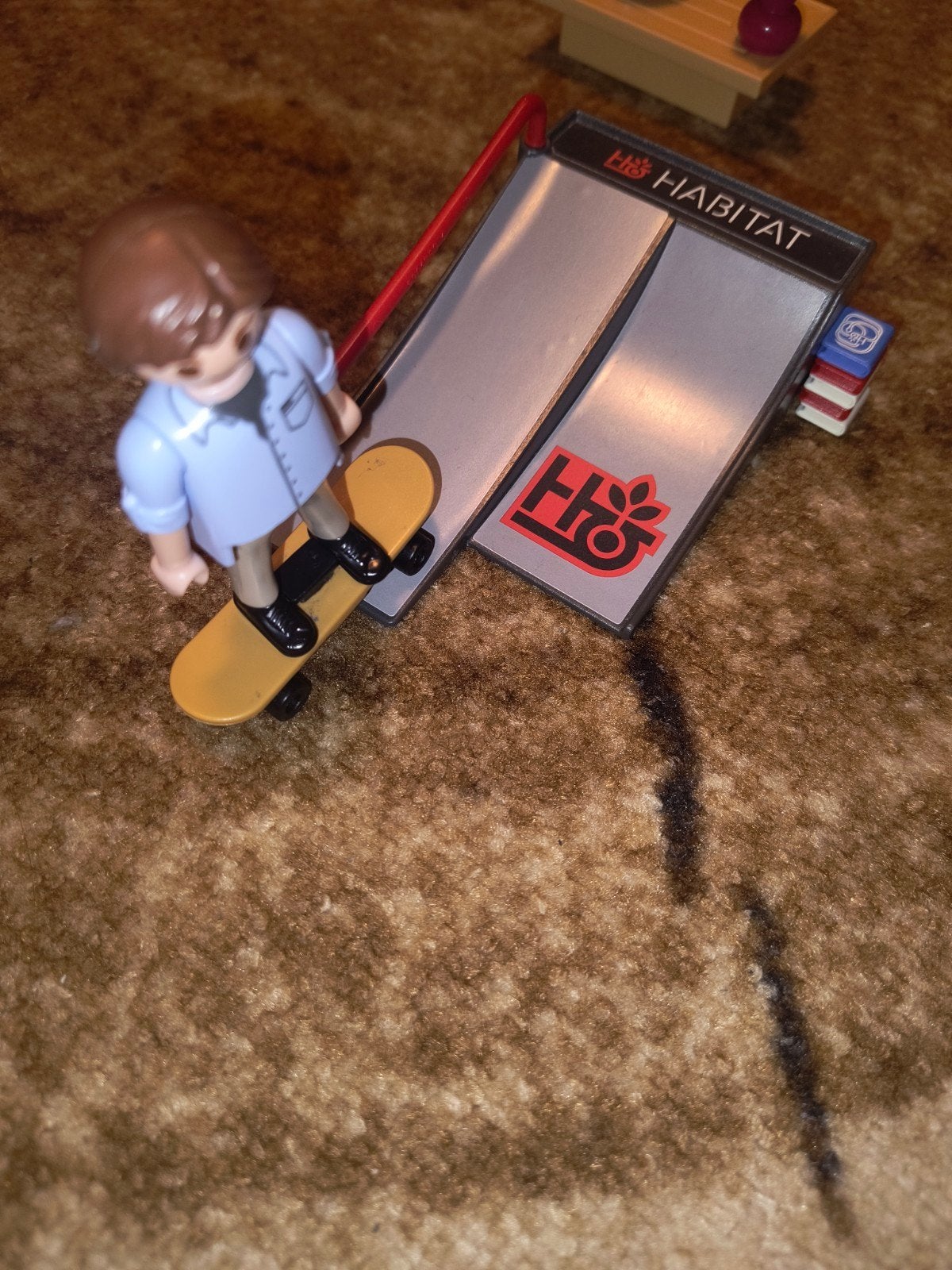 Playmobil 9094 skater met ramp, Gebruikt, Complete set, Overige typen, Special plus