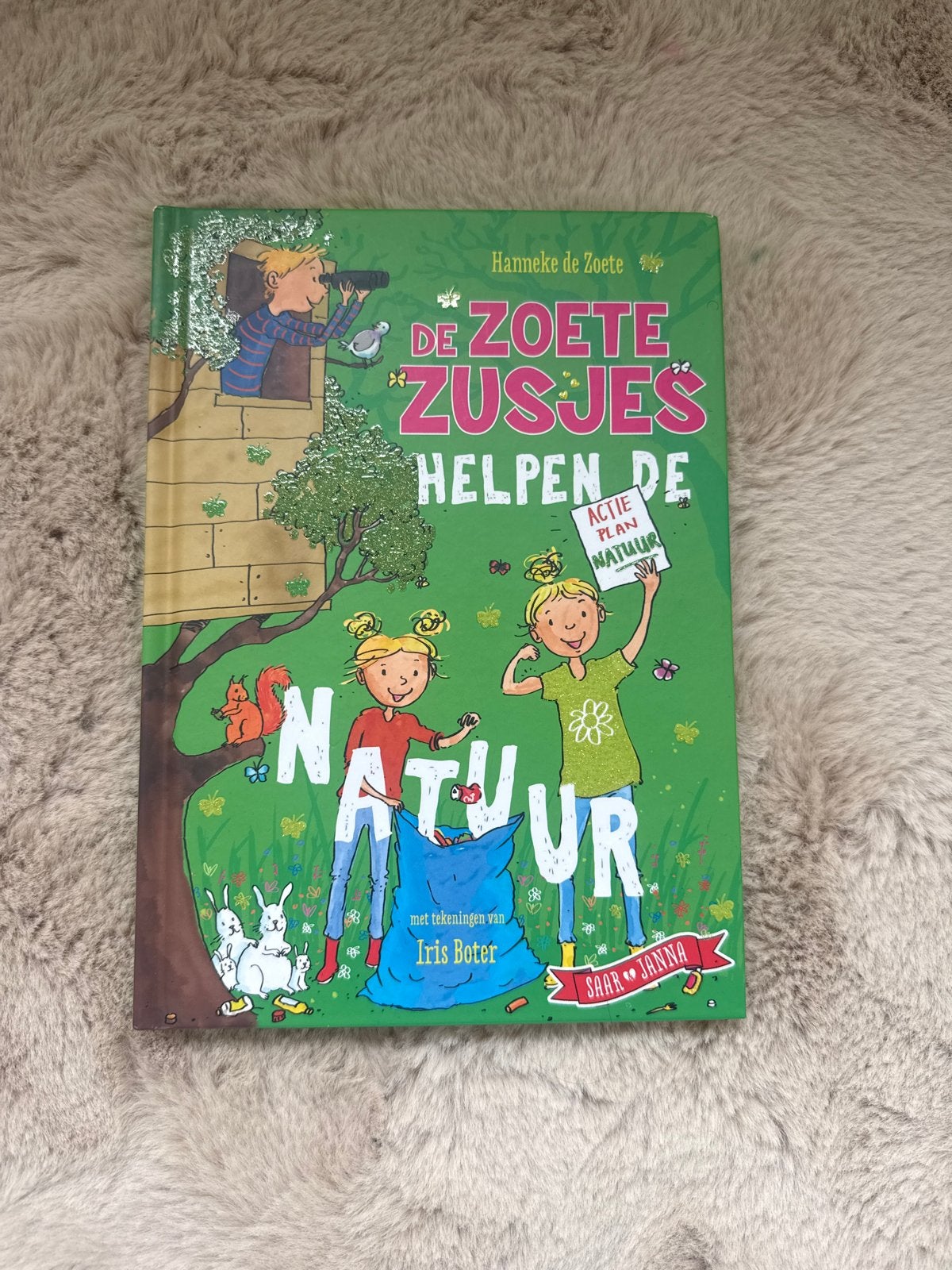 De Zoete Zusjes helpen de natuur - Hanneke de Zoete, Ophalen of Verzenden, Zo goed als nieuw, Fictie algemeen