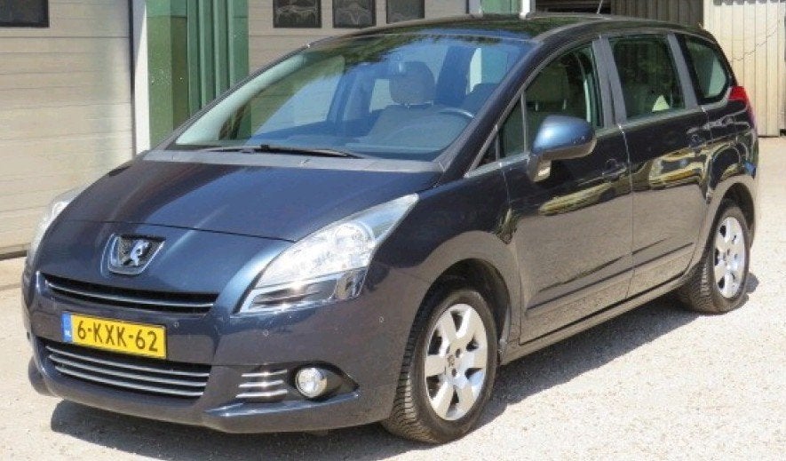 Peugeot 5008 1.6 THP AUT 5PL 2013 Blauw, Auto's, Blauw, 1650 kg, Origineel Nederlands, 1485 kg