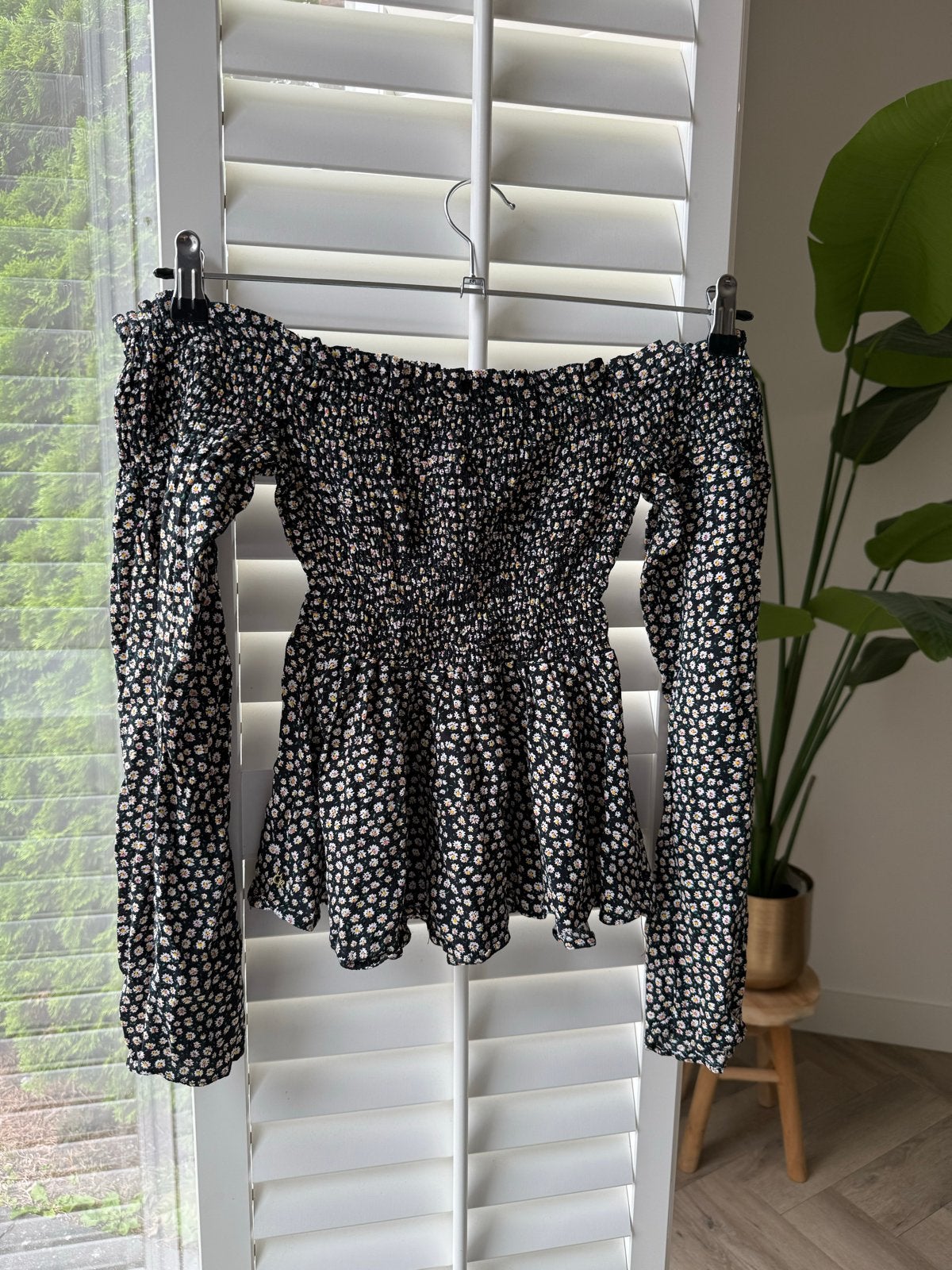 Colourful Rebel off shoulder top maat S, Meerkleurig, Ophalen of Verzenden, Zo goed als nieuw, Lange mouw