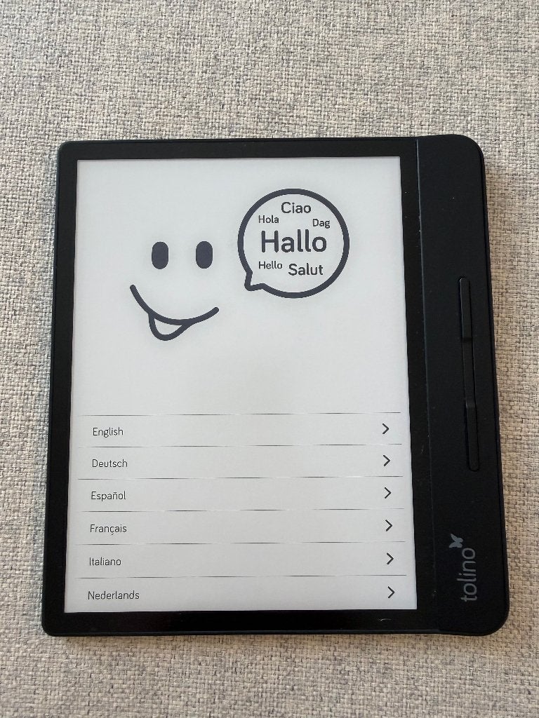 E-Reader Tolino Epos 2 T401 8GB, Computers en Software, Gebruikt, 8 GB, 8 inch, Ophalen of Verzenden