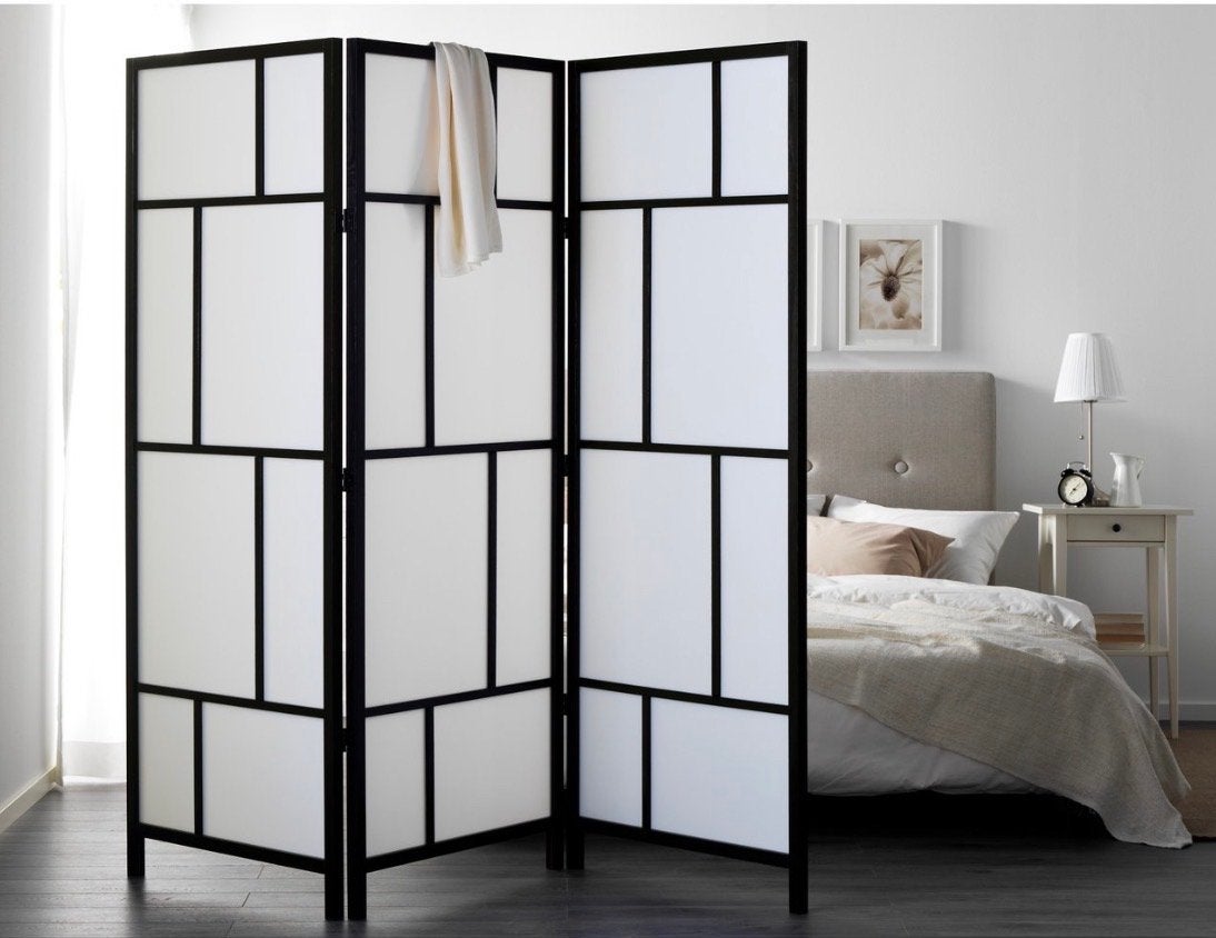 IKEA Risör kamerscherm scheidingswand - 2 stuks, Ophalen of Verzenden, Zo goed als nieuw