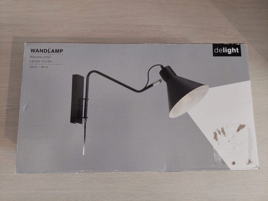 Hippe Wandlampen, Ophalen, Gloeilamp, Overige typen, Nieuw