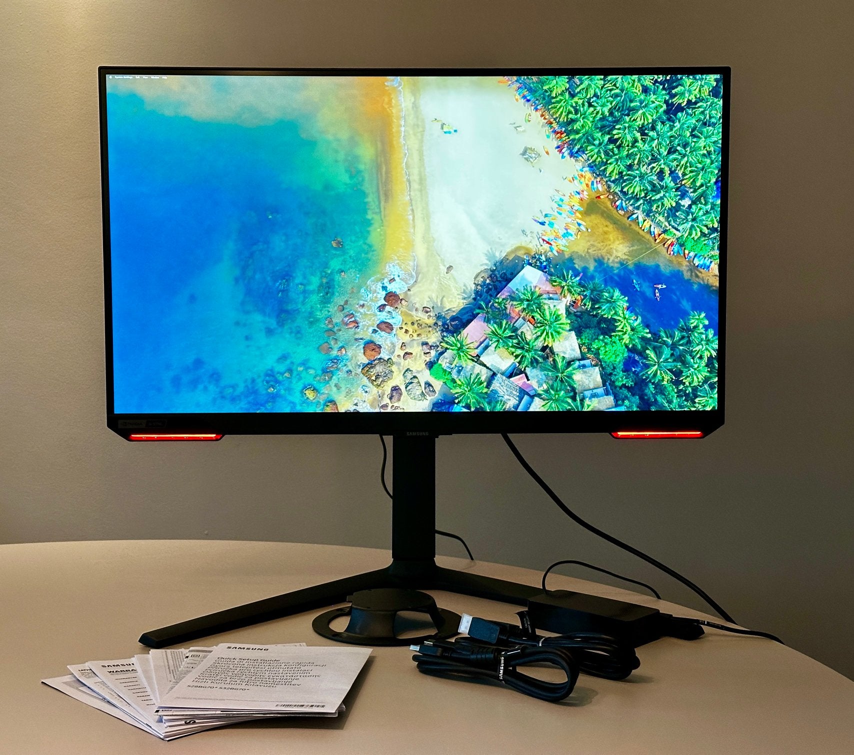 Samsung Odyssey G7 28” smart gaming monitor, Computers en Software, Monitoren, HDMI, IPS, 101 t/m 150 Hz, 1 tot 2 ms