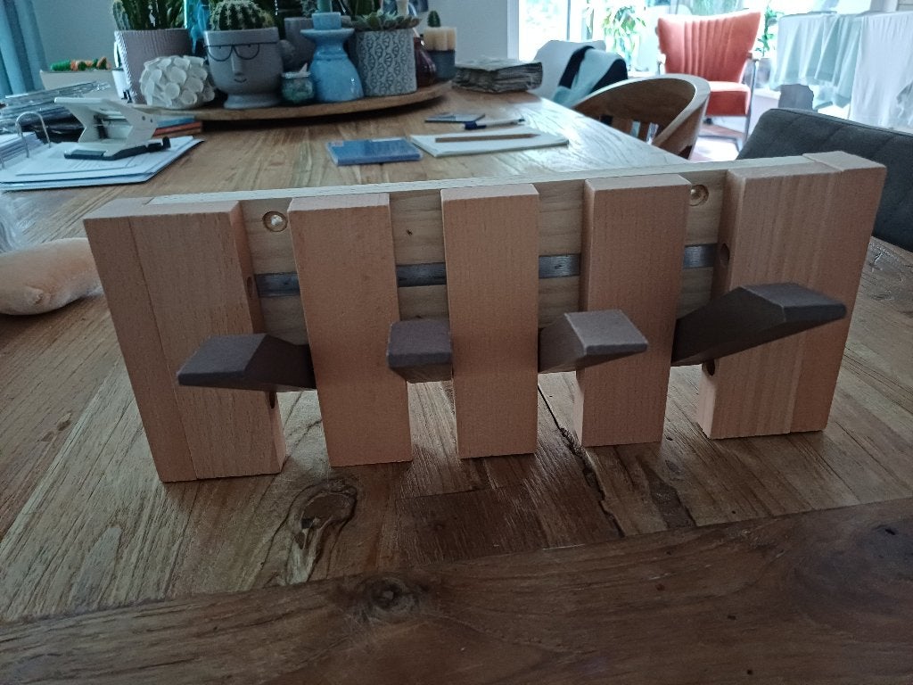 kapstok voor aan de muur., Wandkapstok, Nieuw, Ophalen of Verzenden, Minder dan 100 cm