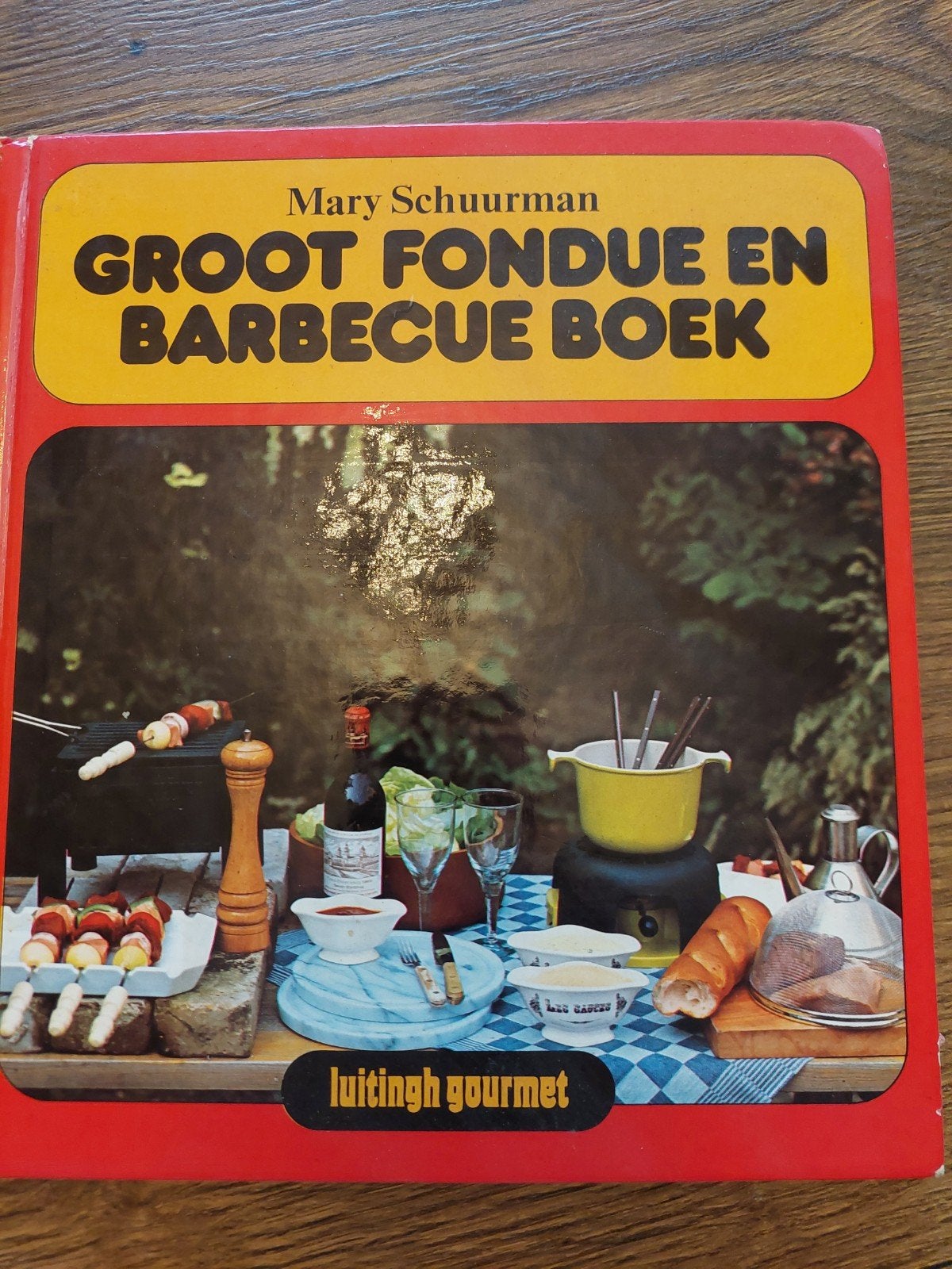 Groot Fondue en Barbecue Boek - Mary Schuurman, Hoofdgerechten, Ophalen of Verzenden, Zo goed als nieuw, Mary Schuurman
