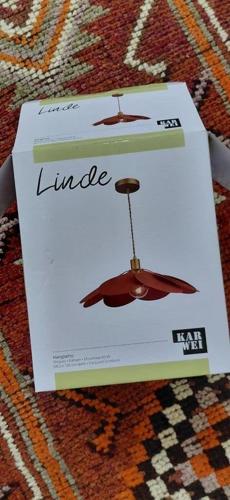 Lamp Linde KARWEI NIEUW brique, Huis en Inrichting, Ophalen of Verzenden, Nieuw, Textiel, E27 (groot)