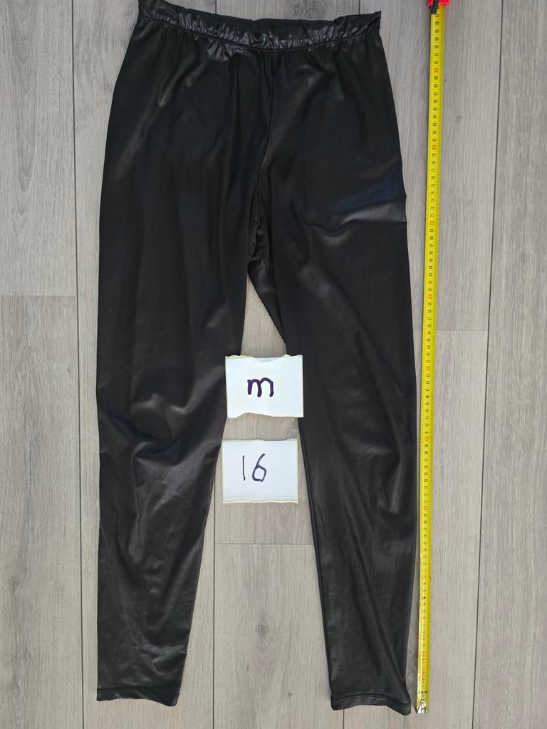 Nieuwe transparante nylon legging maat M, Kleding | Dames, Leggings, Maillots en Panty's, Nieuw, Legging, Maat 40/42 (M), Zwart