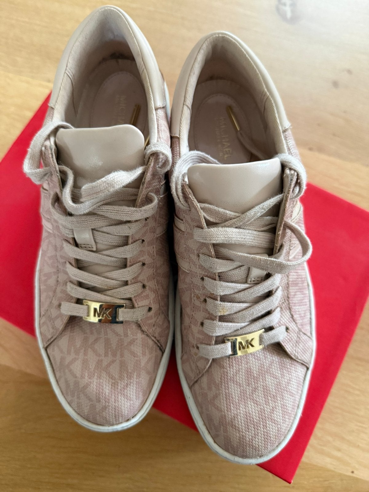 Michael Kors, sneakers, roze, mt 38, Kleding | Dames, Schoenen, Ophalen of Verzenden, Roze, Sneakers of Gympen, Zo goed als nieuw