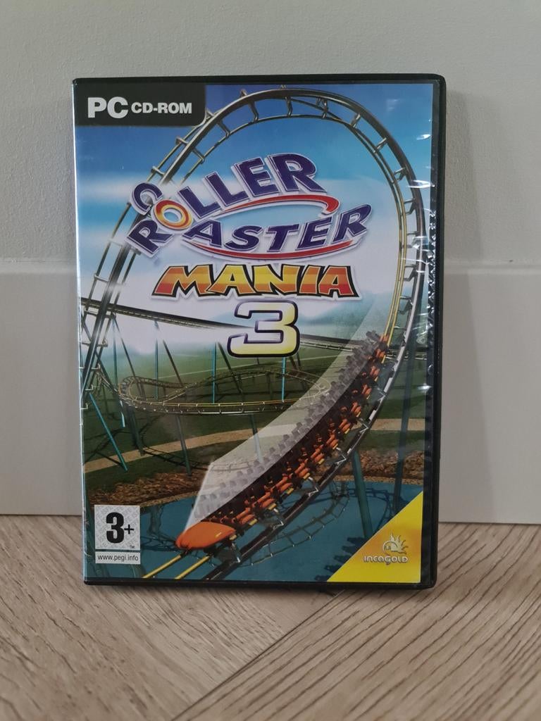 Roller Coaster Mania 3 PC CD-ROM, 1 speler, Ophalen of Verzenden, Zo goed als nieuw, Vanaf 3 jaar