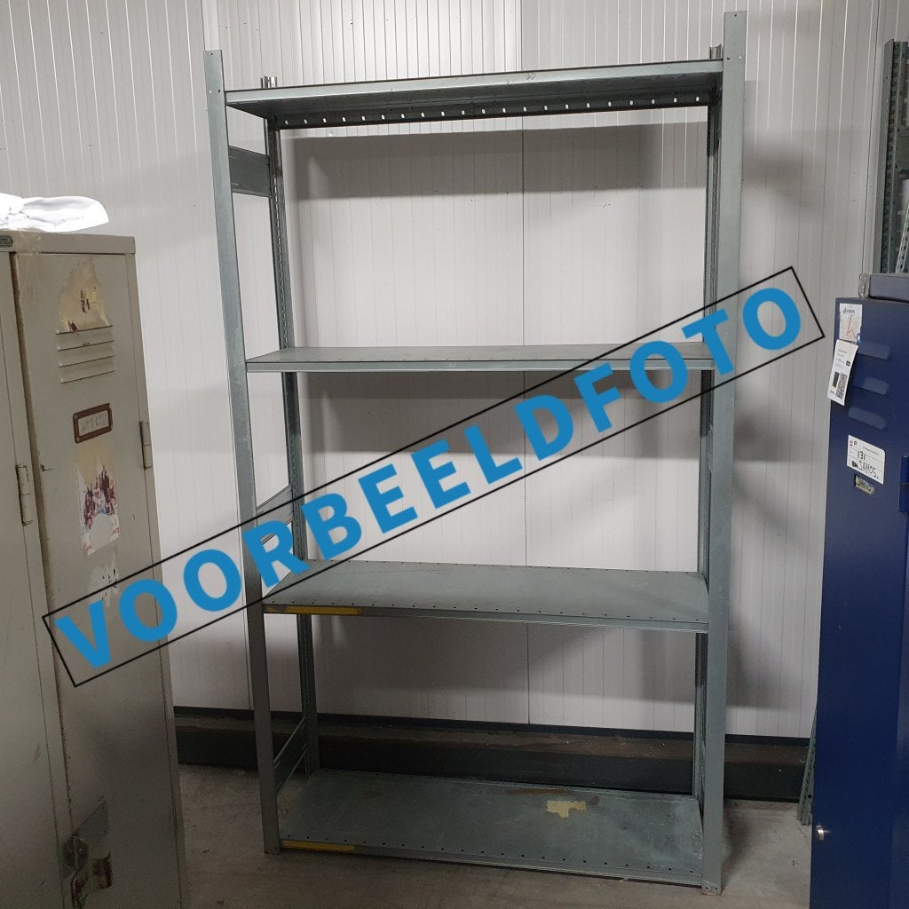Gegalvaniseerde metalen stelling - 180x205x44 cm, Niet ingevuld, Gebruikt, Niet ingevuld, Niet ingevuld