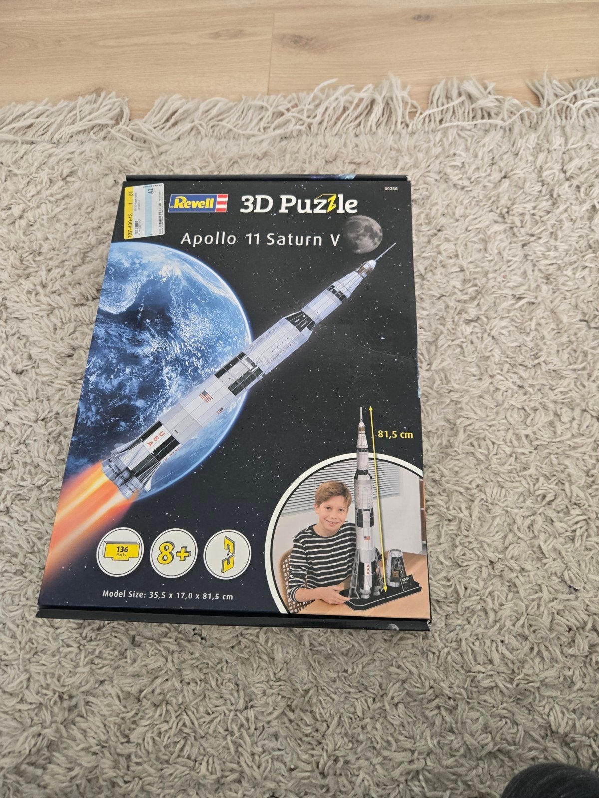 Revell 3D Puzzel Apollo 11 Saturn V - Nieuw, Overige thema's, Nieuw, Ophalen of Verzenden, Papier of Karton