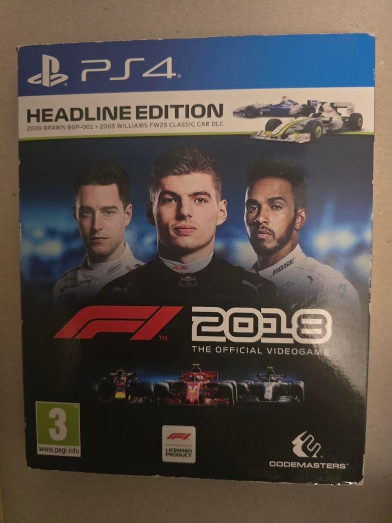 F1 2018 Headline Edition PS4 - Racegame, Online, 1 speler, Racen en Vliegen, Ophalen of Verzenden