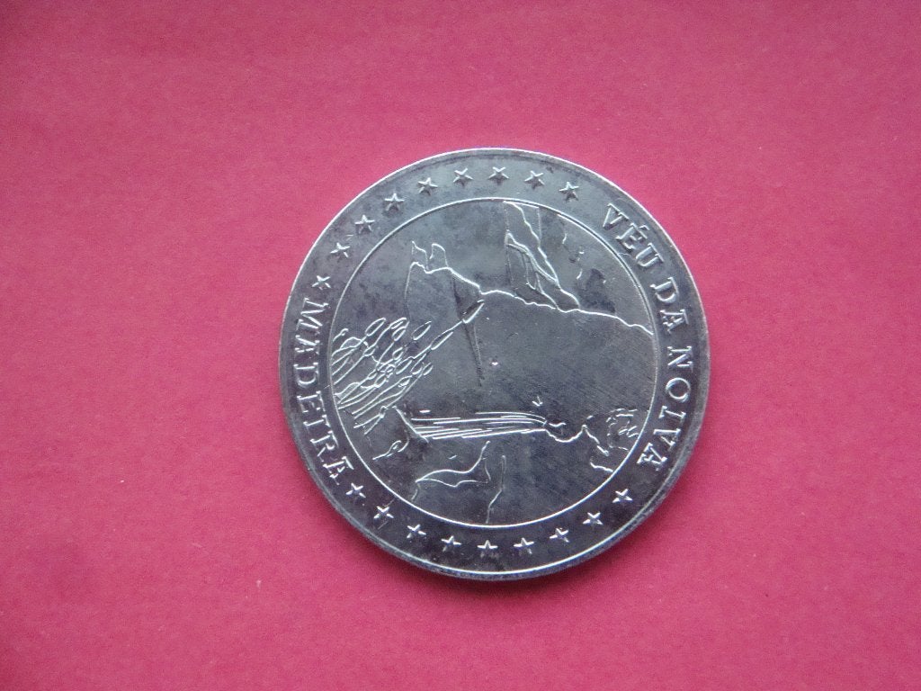 Penning UNC Veu Da Noiva Seixal Madeira Portugal., Postzegels en Munten, Penningen en Medailles, Verzenden, Overige materialen