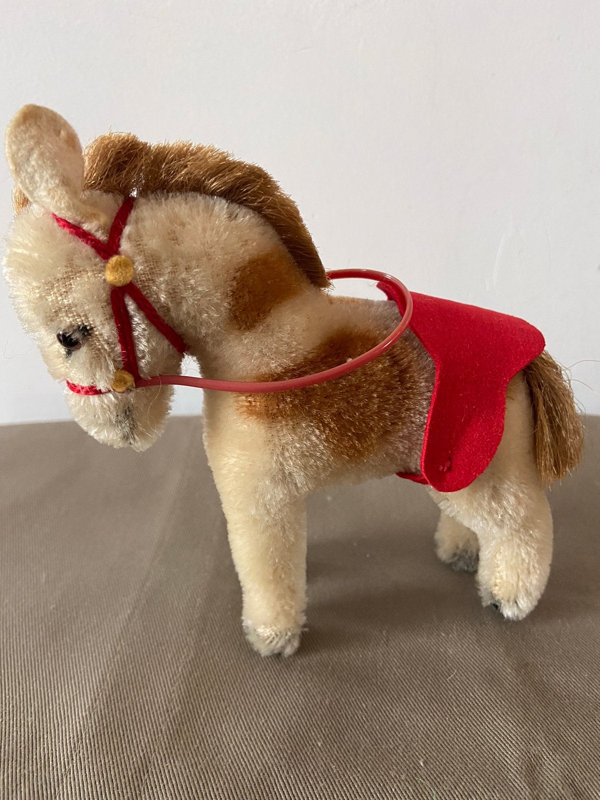 Steiff pony, 1312, 12cm, Ophalen of Verzenden