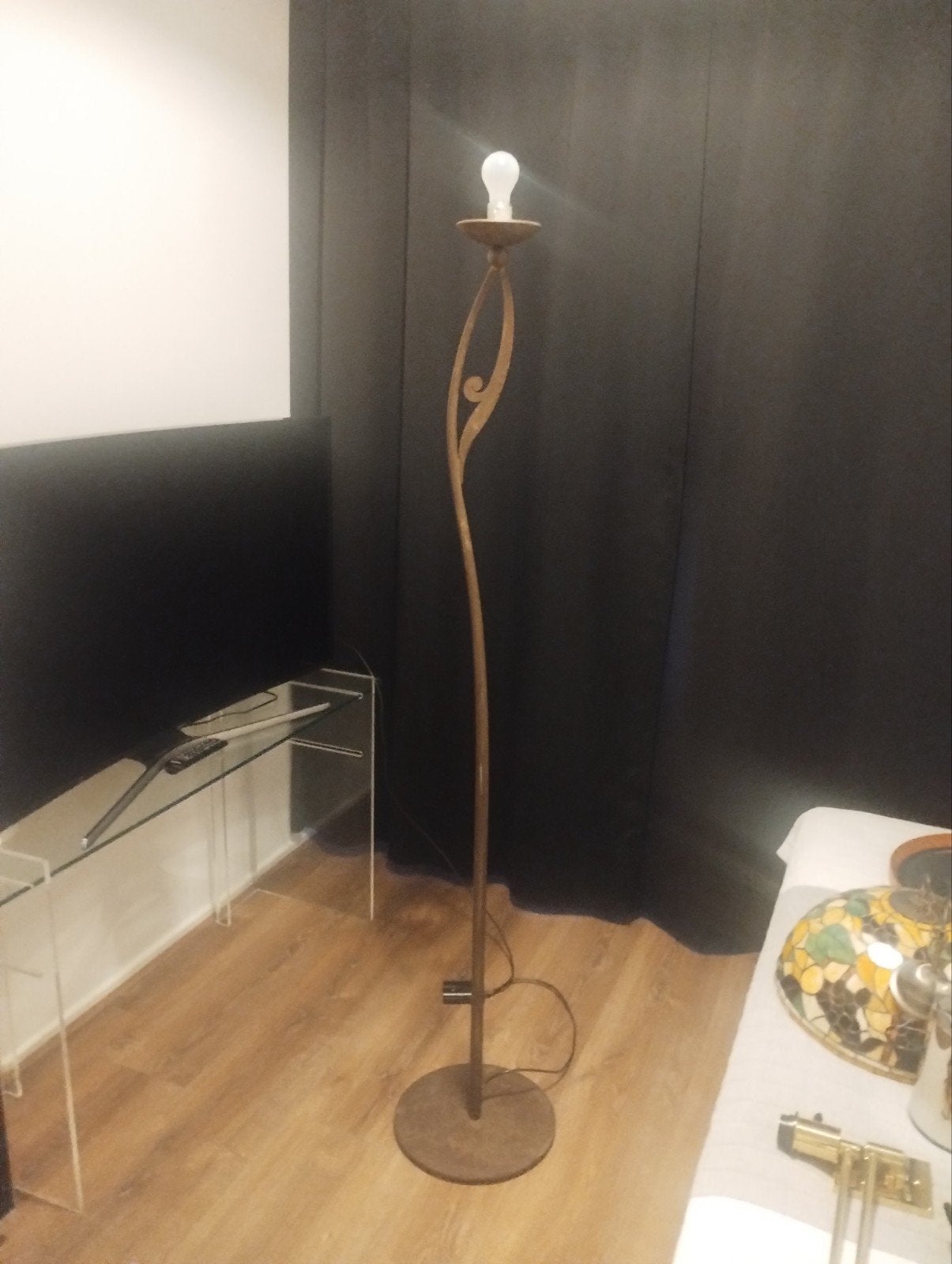 Vintage eighties Fabas Luce S.P.A. Italy vloerlamp, Ophalen