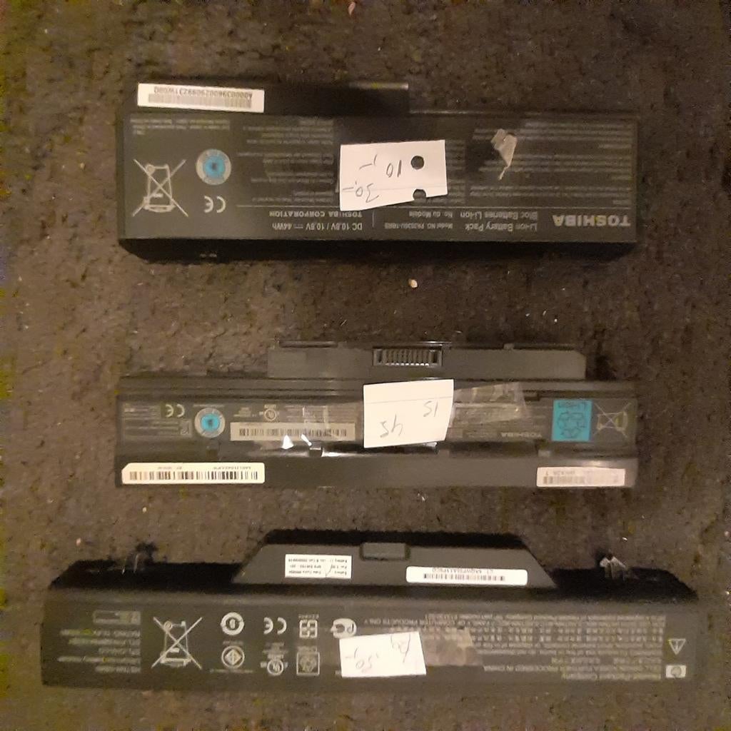 Laptop accu's, Ophalen of Verzenden, Gebruikt