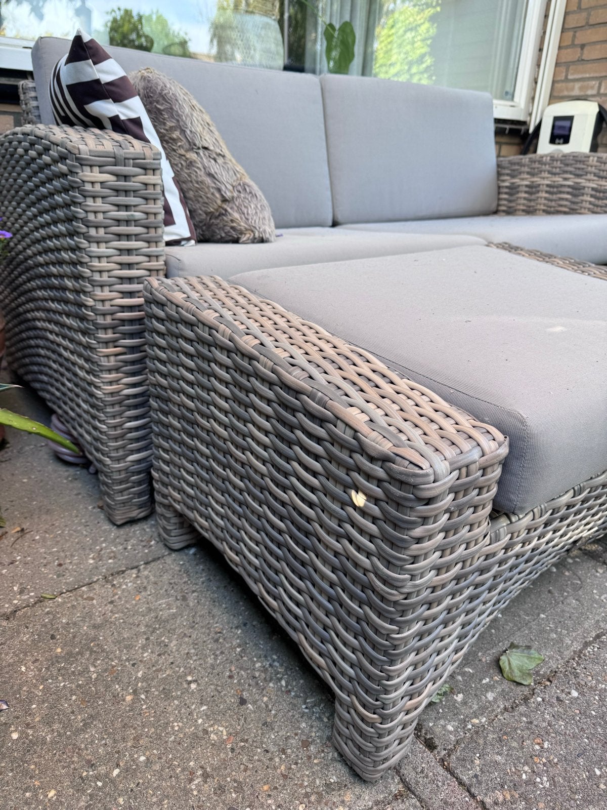 4 Seasons Outdoor Hocker excl. kussen, Ophalen, 4 zitplaatsen, Zo goed als nieuw, Loungeset
