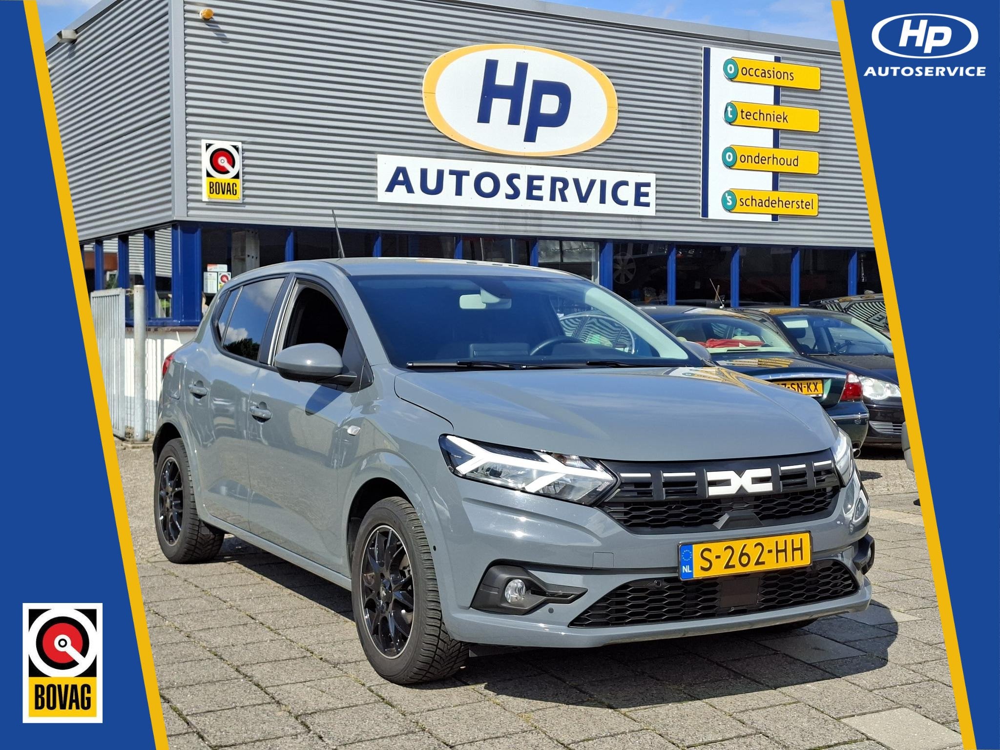 Dacia Sandero 1.0 TCe 100 Bi-Fuel Expression Trekhaak Carpla, Auto's, Gebruikt, Euro 6, Origineel Nederlands, Bedrijf